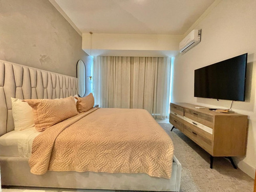 Apartamento Amueblado En Alquiler | 1 Habitación | 1 Parqueo | Piantini