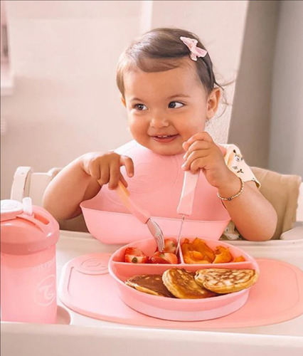 Imagen 4 de 5 de Baberos X2 Twistshake Bibs 4 Meses+ By Maternelle