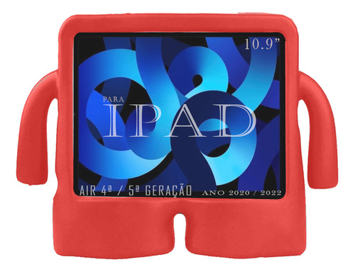 Capa Case Infantil Para iPad 10.9 Air 4ª 5ª Geração