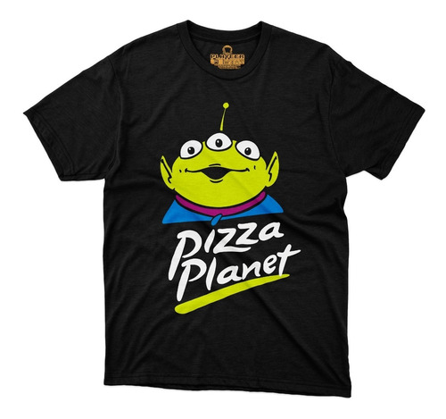 Playera Pizza Planet Marciano Agradecido Disney Toy Story