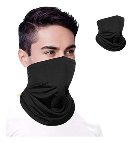 Bandanas Deportivas Tacticas Multiusos Pack De 5 Pz Negro