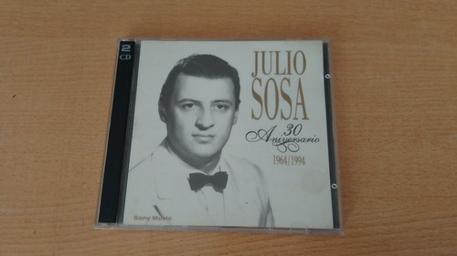 Cd Doble De Julio Sosa, 30 Aniversario, 1964-1994. Sony 