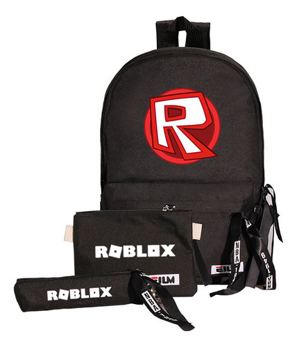 Mochila Escolar De Tres Piezas Roblox Peripheral Game