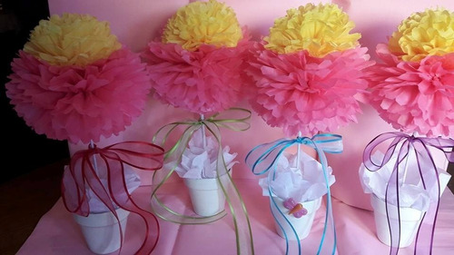 Toparios Y Flore En Papel Seda Miralos Que Lindos!!!!