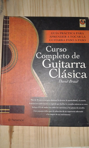 Curso Completo De Guitarra Clásica -impecable- Con Cd