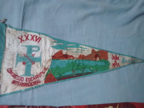 Flamula Antiga Xxxvi Congresso Eucarístico Internacional1955