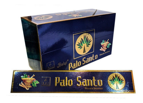 Incienso Natural Palo Santo 12 Cajitas Balaji / Premierhouz