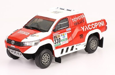 Llm -  Dakar 2 Coleccion - Toyota Hilux (2016)  - N 10 -1/43