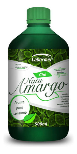 Chá Natu Amargo Labornatu's 500ml - Melhora Organismo