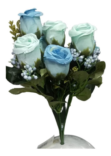 Flores Artificiales Rosas Matizadas | MercadoLibre