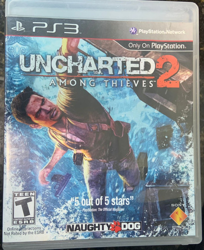 Jogo Uncharted 2 Among Thieves Ps3 Mídia Física Original (Usado)