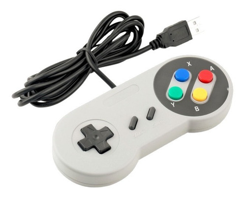 Pack 2 Joystick Usb Snes Raspberry Retropie Recalbox [ Max ]