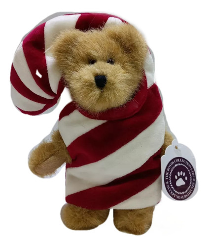 Oso Peluche Dulce Navidad Boyds Bears Importado 18 Cms 