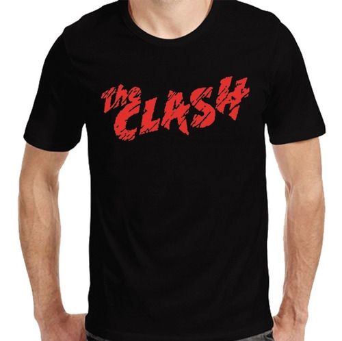 Remera The Clash Vinilo Premium De Hoy No Pasa