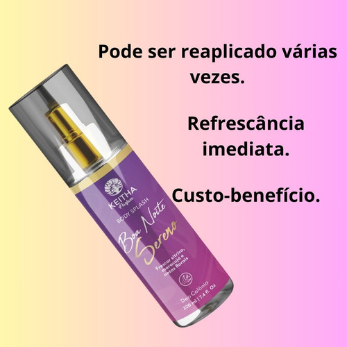Body Splash Cítrico 100ml Spray Refrescante E Hidratante