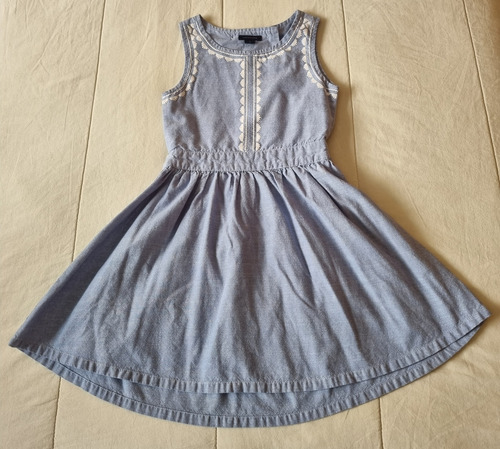 *tommy Hilfiger* Vestido Tipo Mezclilla Talla 6