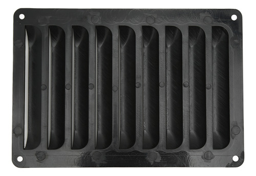 Panel De Parrilla Bus Vent Grill Rv M5 Abs Negro Professiona