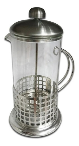 Imagen 2 de 6 de Cafetera Embolo Metal 350ml Prensa Francesa Pettish Online