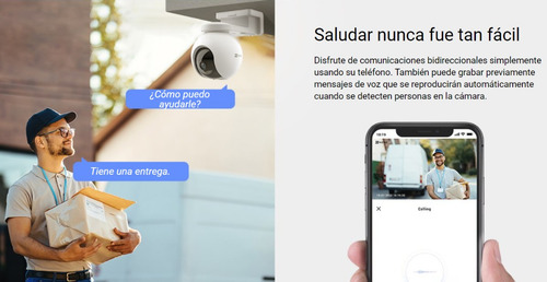 Imagen 7 de 10 de Camara Seguridad Ip Wifi 3mp 2k Ezviz Cb8 Domo Exterior 360