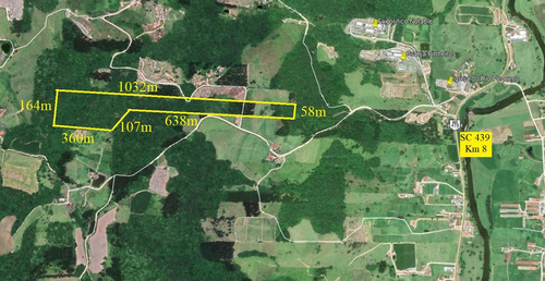 Imagem 2 de 12 de Terreno Rural 10 Hectares Entre Grão Pará E Braço Do Norte