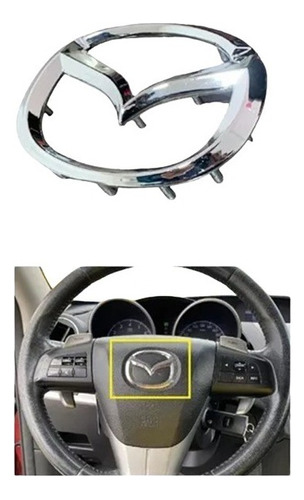 Accesorios Mazda 2 3 Cx5 Cx30 Cx9 Emblema Timon Con Pines