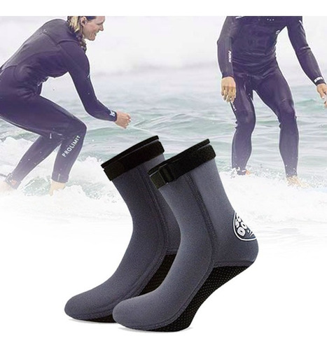 Neopreno Buceo Calcetines Botas Agua Zapatos Playa Botin L