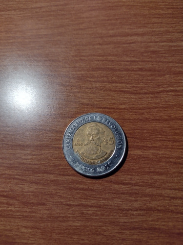 Moneda $5 Pesos, 2010, Venustiano Carranza, Envío Gratis