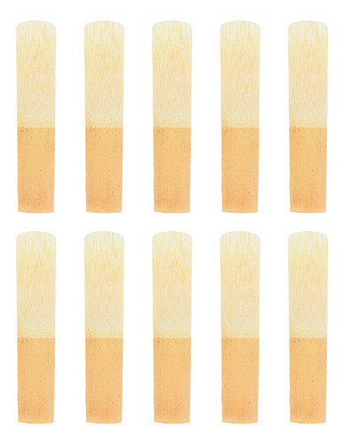 Cañas Tenor Reed Bamboo Sax Bb... 10 Unidades Para Saxofón F