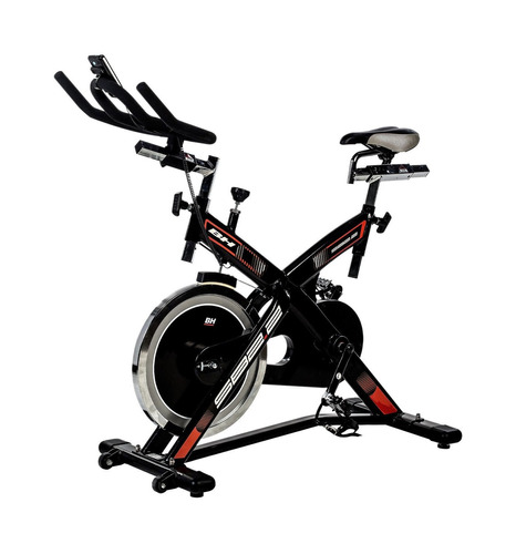 Imagen 1 de 3 de Bicicleta fija BH Fitness SB Series SB2.2 para spinning color negro y rojo