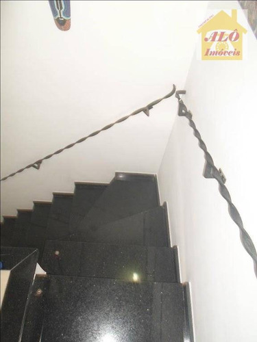 Imagem 20 de 30 de Sobrado Com 3 Dormitórios À Venda, 161 M² Por R$ 500.000,00 - Aviação - Praia Grande/sp - So0177