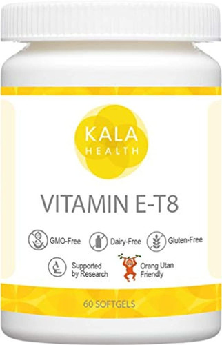 Kala Health Vitamina E-8 Softgels  Proporciona Todas Las 8