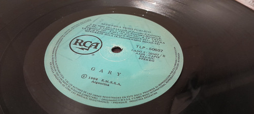 Gary Apto Para Todo Publico Lp Vinilo Ex Voz De Trulala 1992 Estándar (Usado)