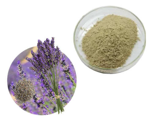 Flor Seca Lavanda En Polvo Puro 1 Kg