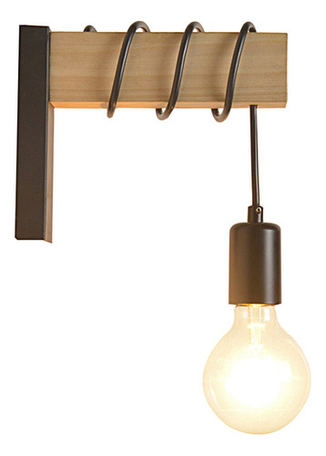 Lámpara De Pared Industrial Vintage Para Decoración De Dormi