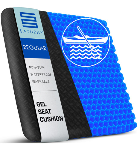 Saturay Cojin Impermeable De Gel Para Asiento De Kayak, Uso 