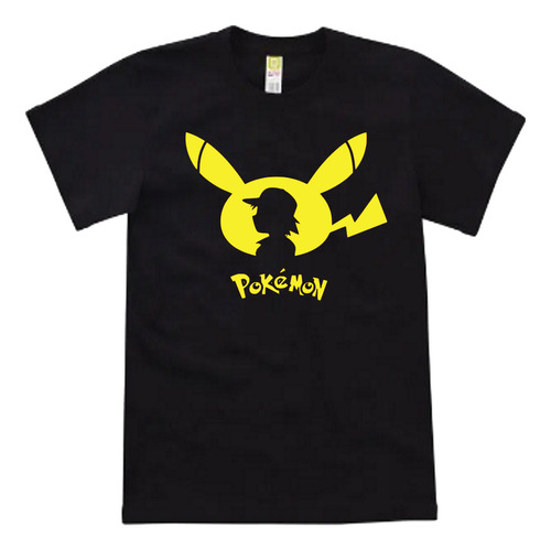 Playera Pokémon Pikachu Adulto - Juvenil