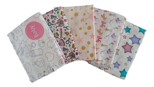Imagen 4 de 5 de Pañal De Tela Estampados Marca Baby Pauled 100% Algodón