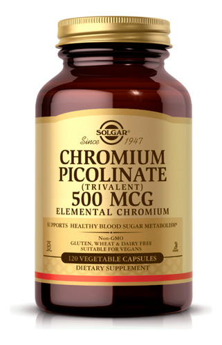 Chromium Picolinate 500mcg 120cap