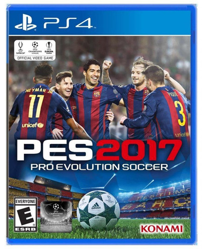 Pes 2017 Pro Evolution Soccer Ps4 Físico Nuevo Sellado W.m