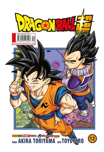 Manga Dragon Ball Super Volume 12 Com 192 Paginas Da Panini