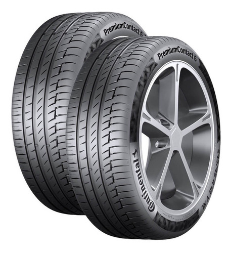 Paq 2 Llantas Continental 205/55r16 Premiumcontact 6 91v