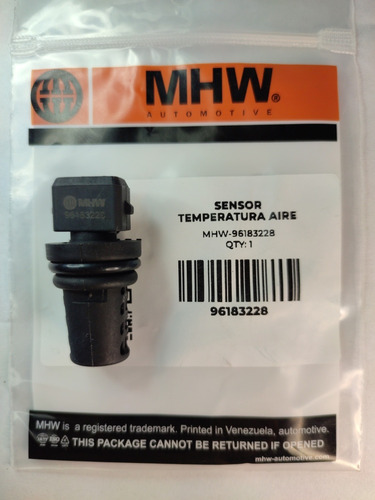 Sensor (iat) Temperatura Aire Motor Aveo Optra 