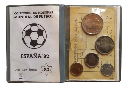 Juego De Monedas Conmemorativa Mundial España 82 Originales.