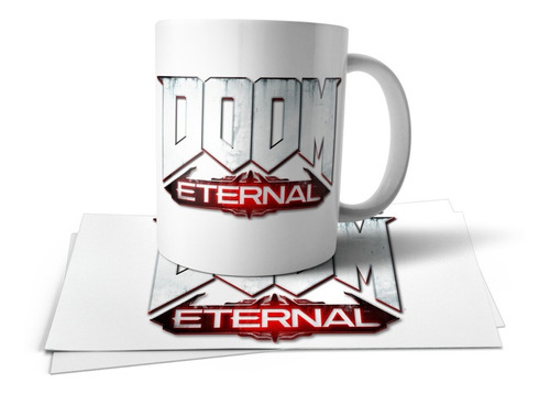 Doom Eternal Logo Taza Tu Propio Estilo