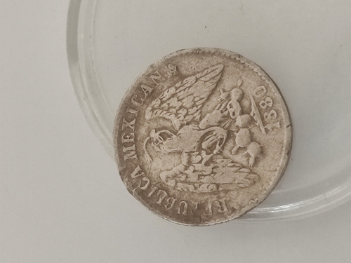 No Edad 5 Centavos 1880 Go Guanajuato S (Usado)