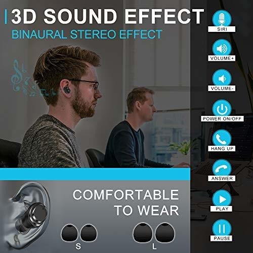 Imagen 5 de 6 de Audifono Inalambrico Bluetooth 5.0 In Ear Tws Automatico