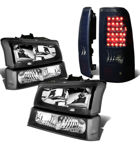 Hl-oh-cs03-4p-bk-cl1+tl-csil03-led-vr Negro Carcasa Negra