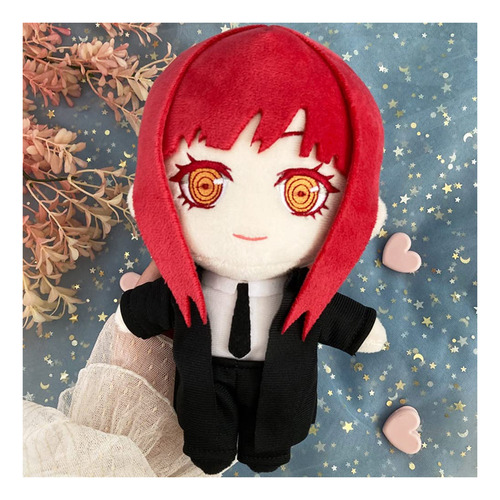 Mb Muñeca De Peluche Makima De Anime Chainsaw Man, Adorno