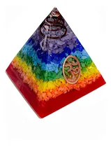 Comprar Piramide Orgon 7 Chakras Orgonita Egipcia Energetica Tarot