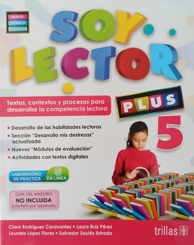 Soy Lector Plus 5 - Trillas - Nuevo Modelo Educativo